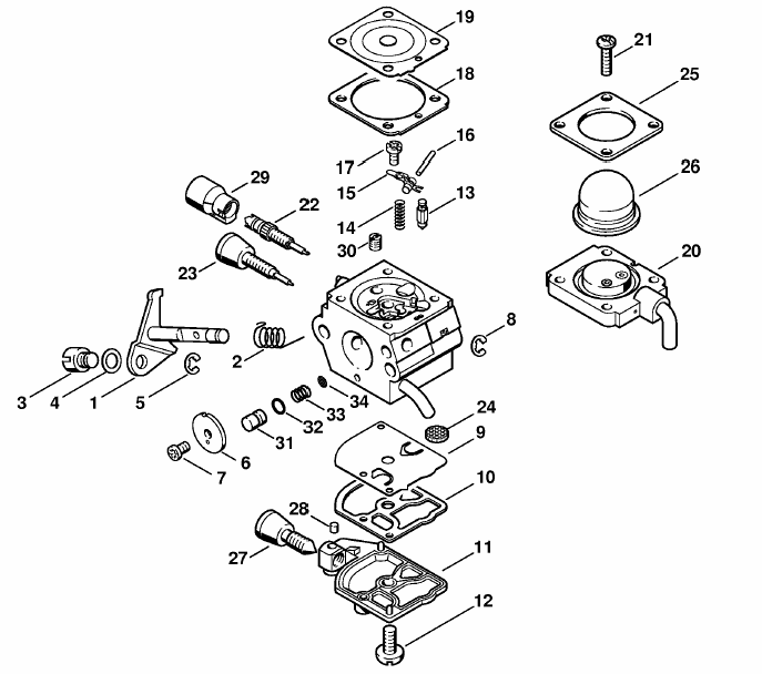 Carburetor C1QS71 (25.2004)