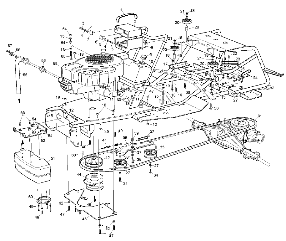 Engine- Battery & Drive