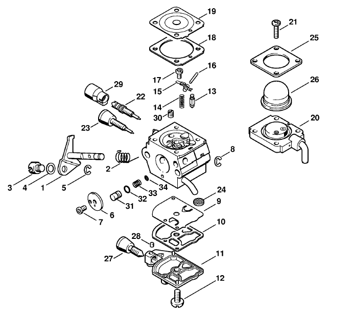 Carburetor C1QS97A