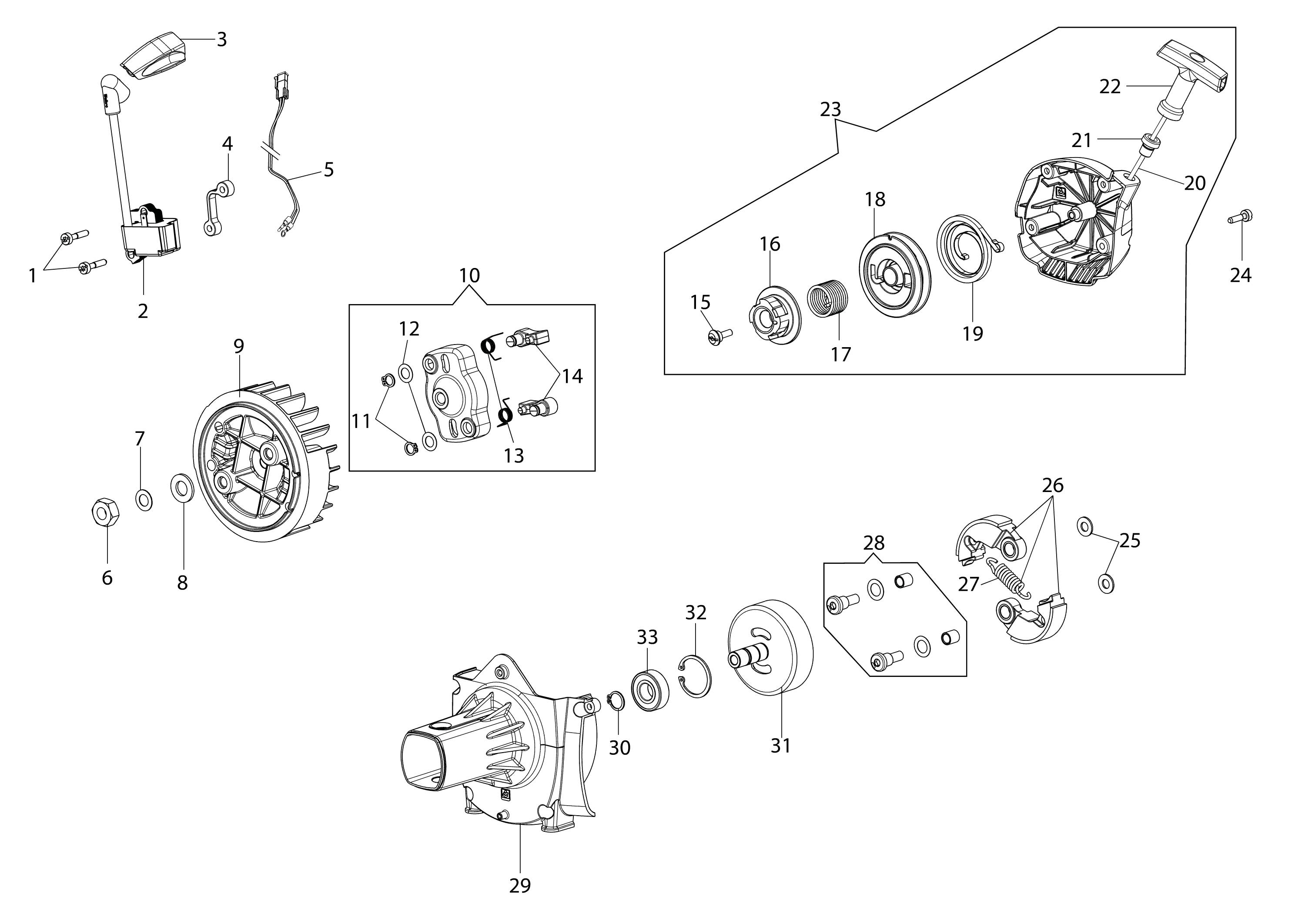 Starter assy