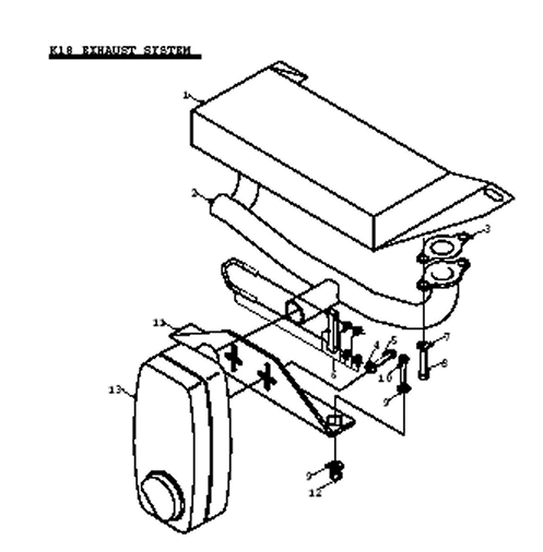 K18 Exhaust System