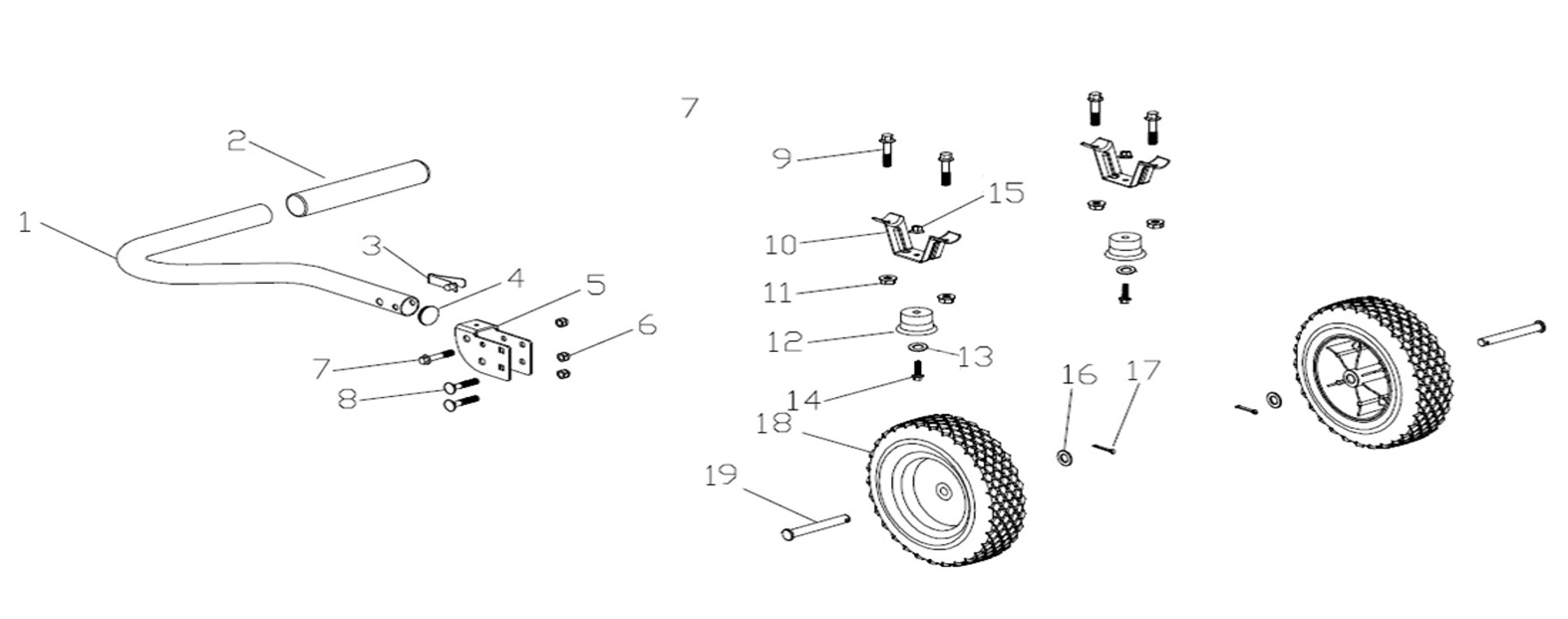 Transport wheels