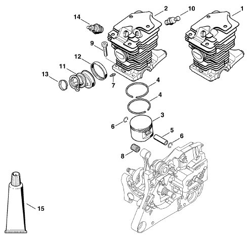 Cylinder MS 280