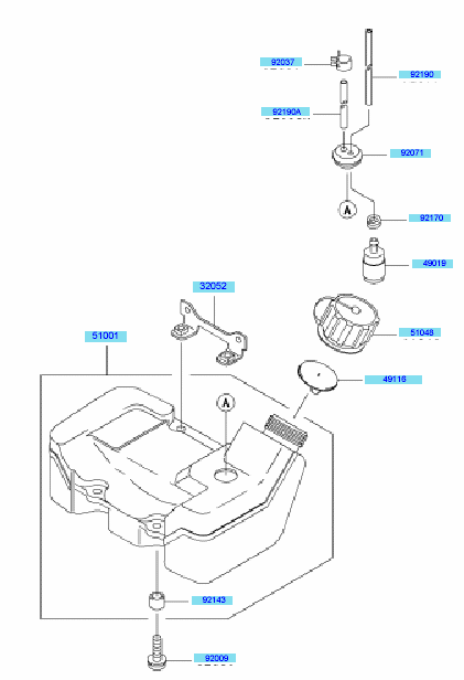 Fuel Tank & Fuel Valve