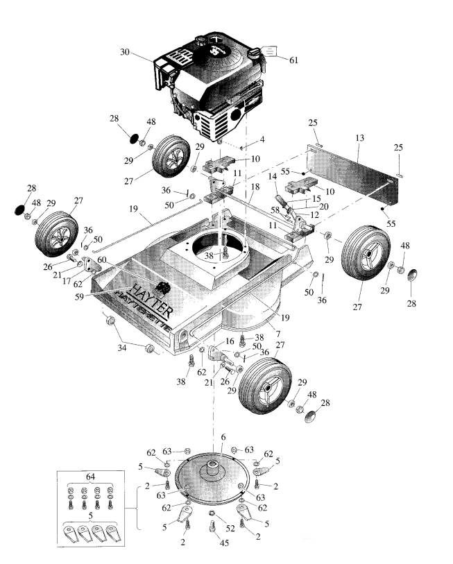 Lower Main Frame Assembly