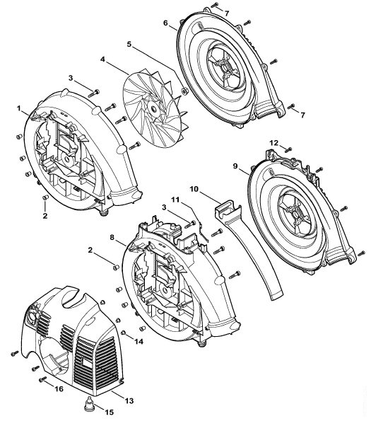Fan housing