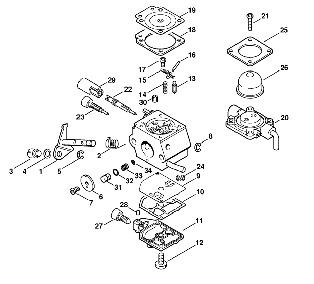 Carburetor C1QS63A (15.2003)
