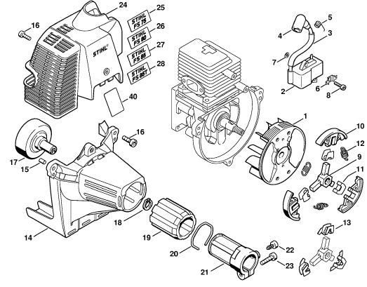 Ignition system, Clutch