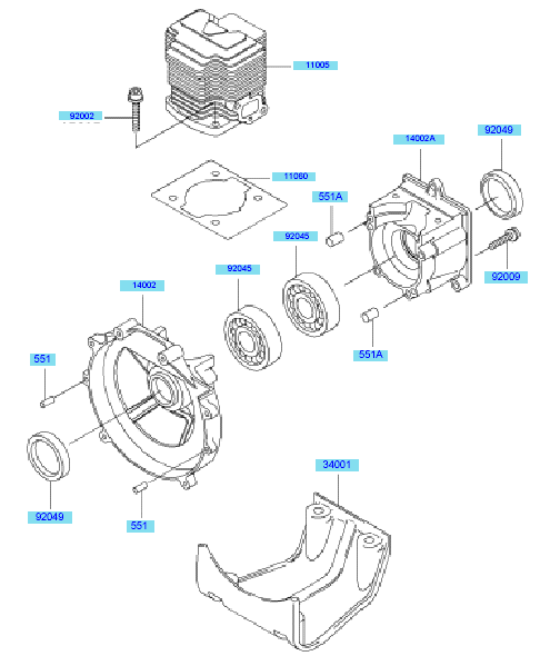 Cylinder & Crankcase