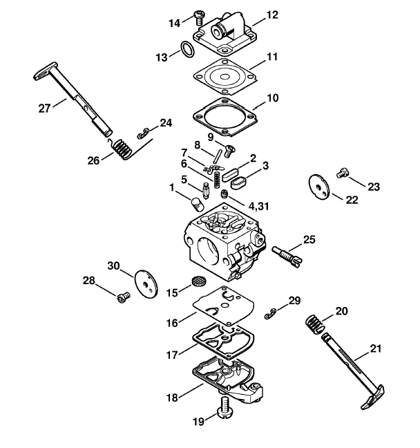 Carburetor C1QS57A