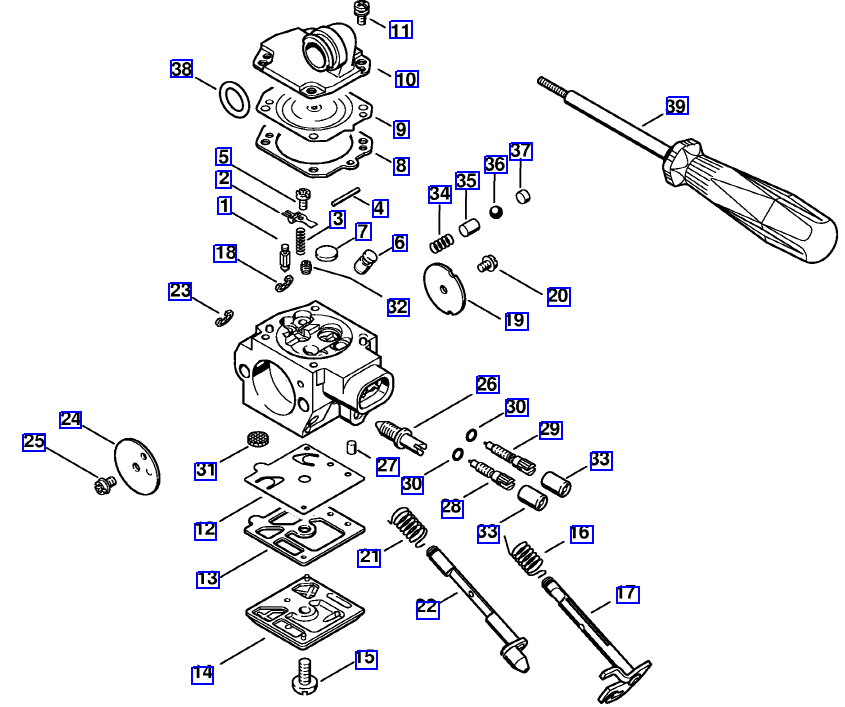Carburetor HD-34A