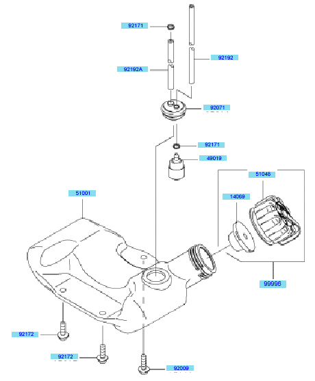 Fuel Tank & Fuel Valve
