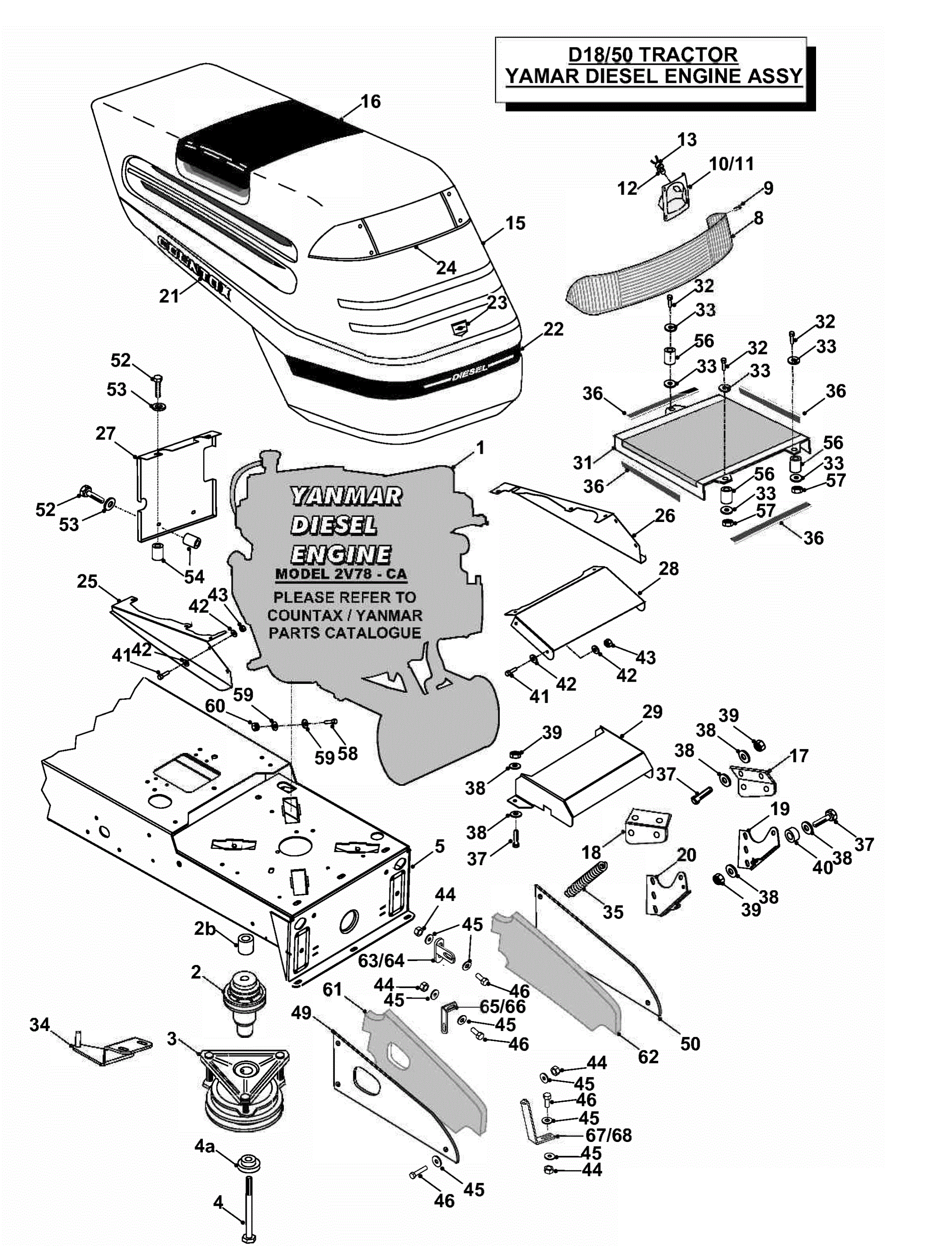 BONNET & ENGINE