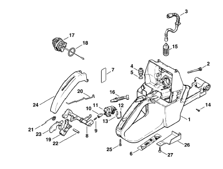 Tank housing