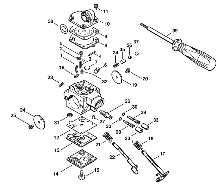 Carburetor HD-34A