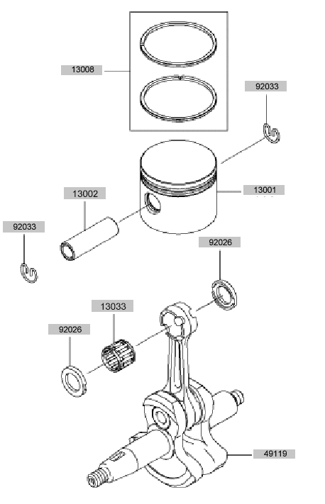 Piston - Crankshaft