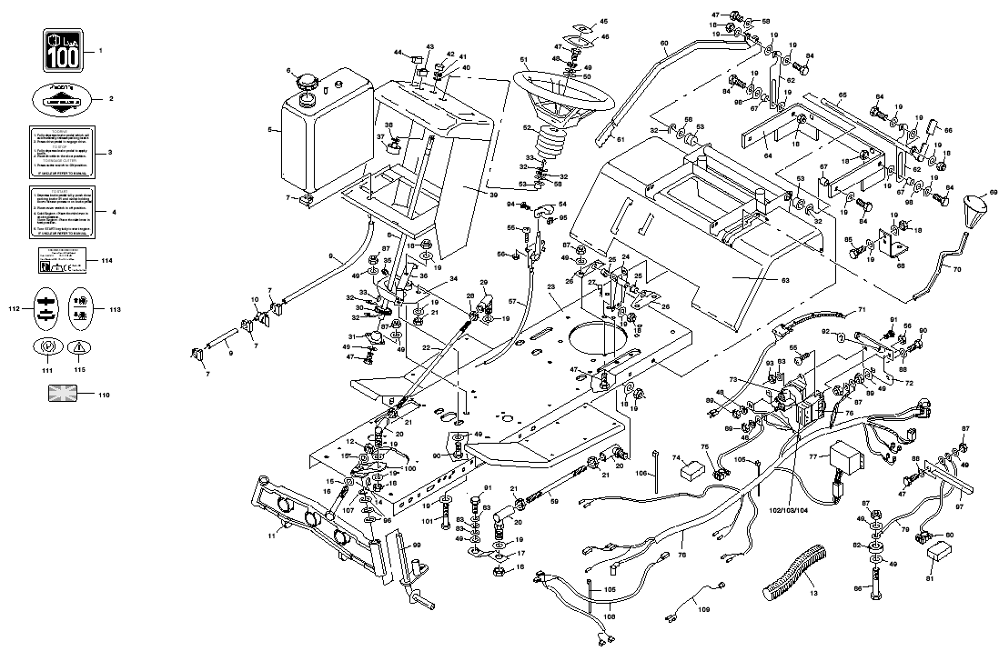 Steering	 Gear Change and Electrical Controls