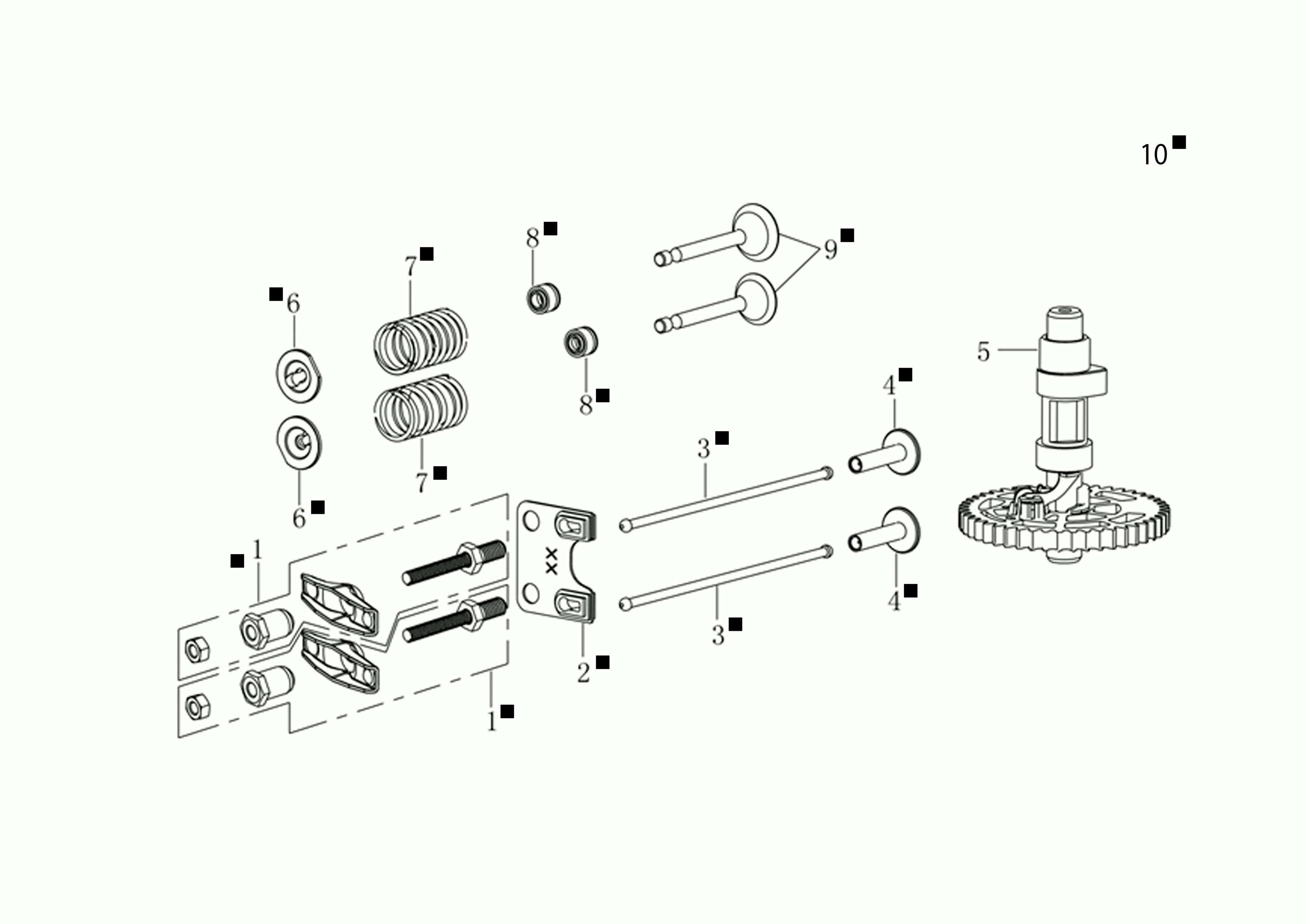 Reed valve kit