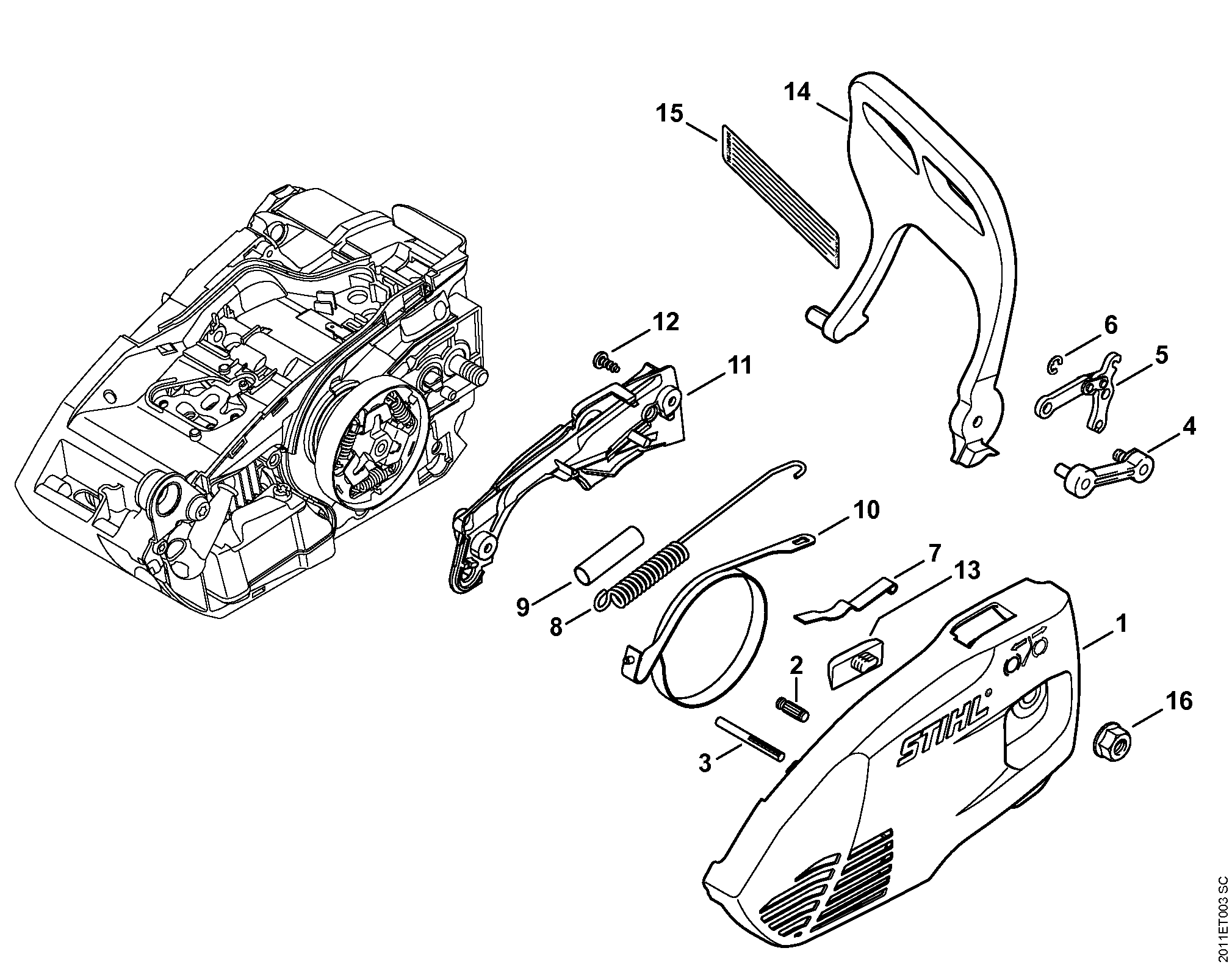 Chain sprocket cover