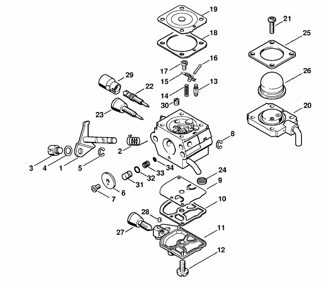 Carburetor C1QS71 (25.2004)