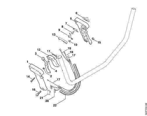 S_-Two-handed handle bar