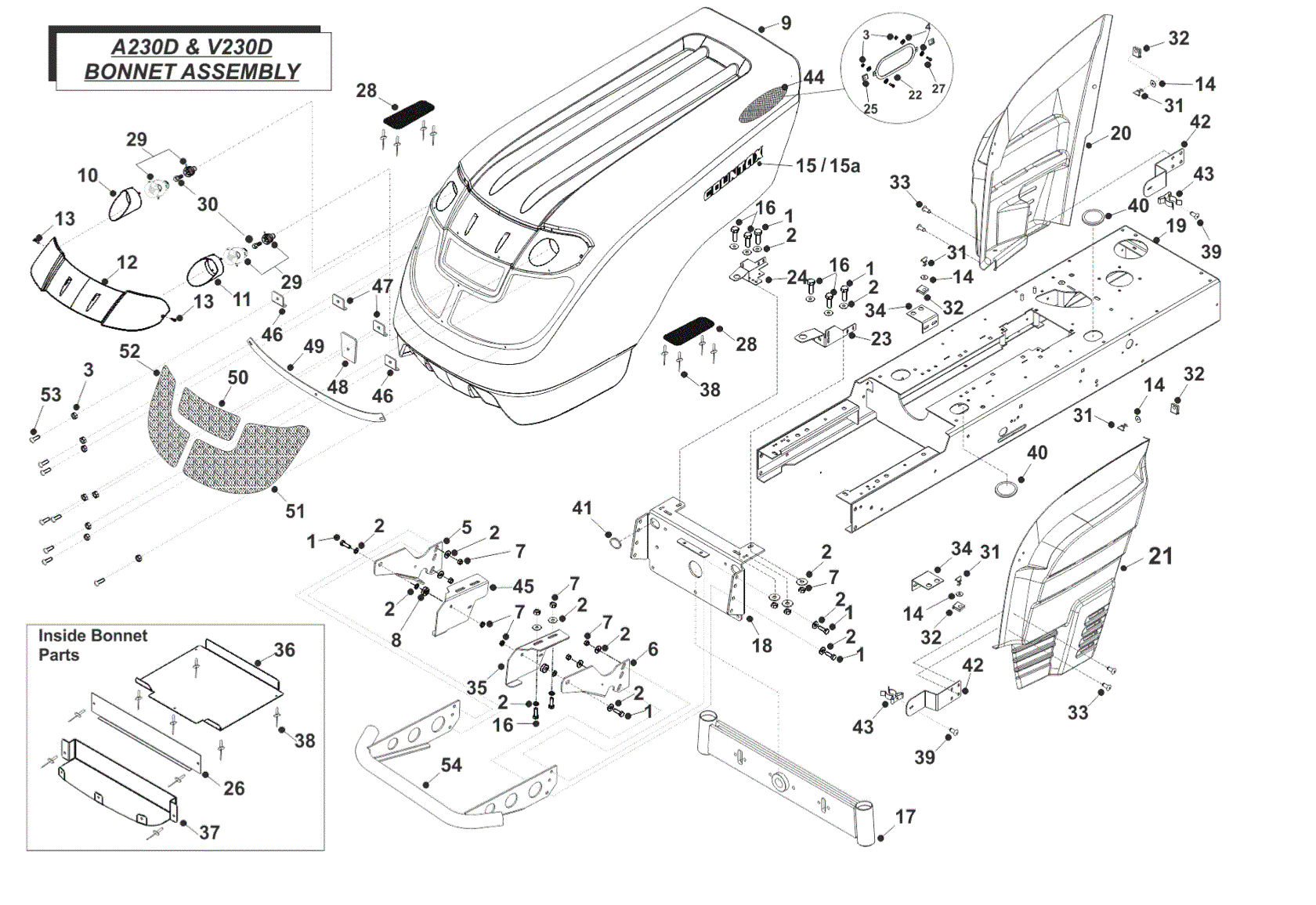 Bonnet Assembly