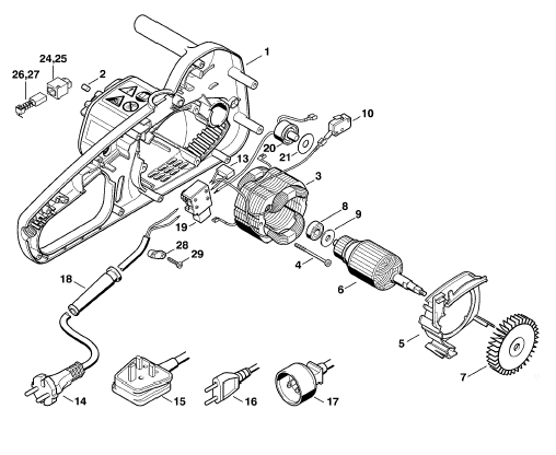 Electric motor MSE 180C