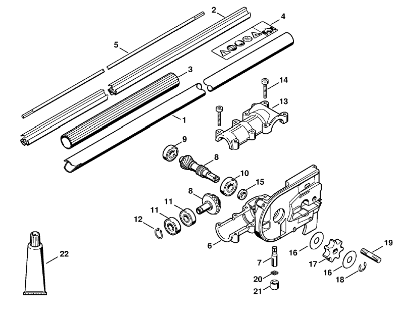 Drive tube assembly