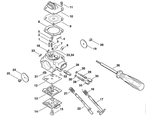 Carb. HD-18B-HD-21B (only USA)