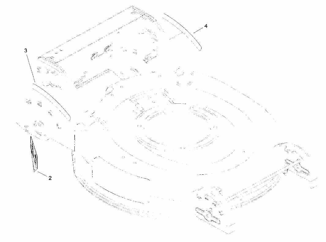 Deck Baffle & Assembly No 117-4113