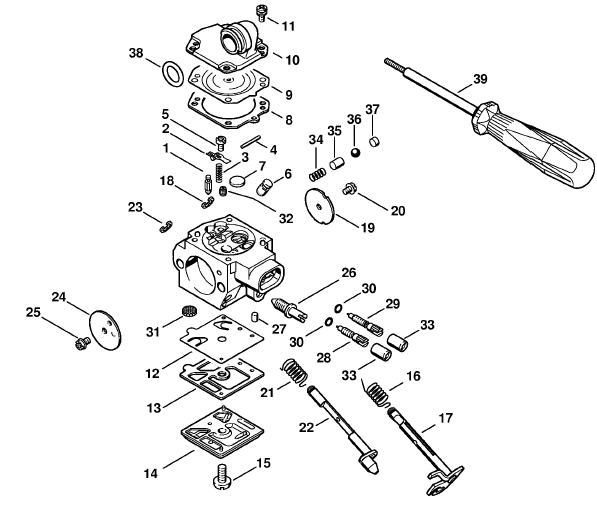 Carburetor HD-34A