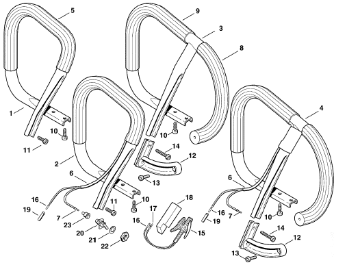 Handlebar - Heating element