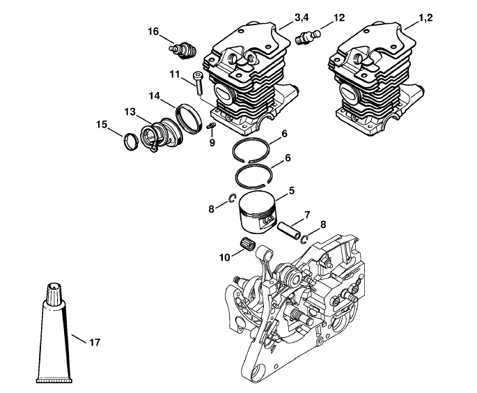 Cylinder MS 270