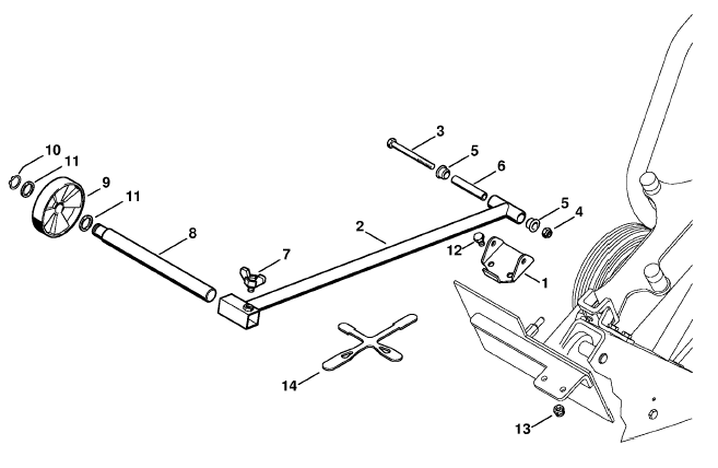 Guide wheel kit