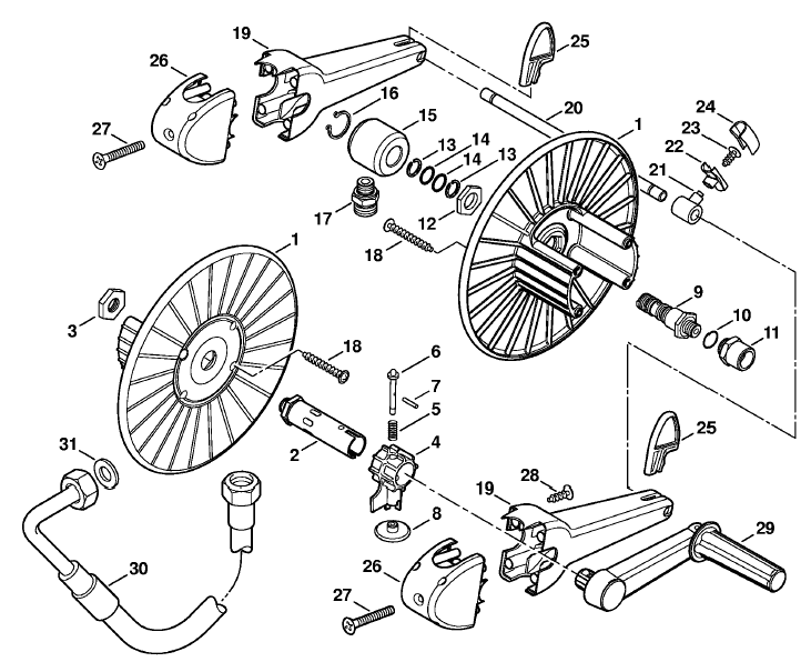 Hose reel