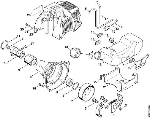 F-Clutch housing