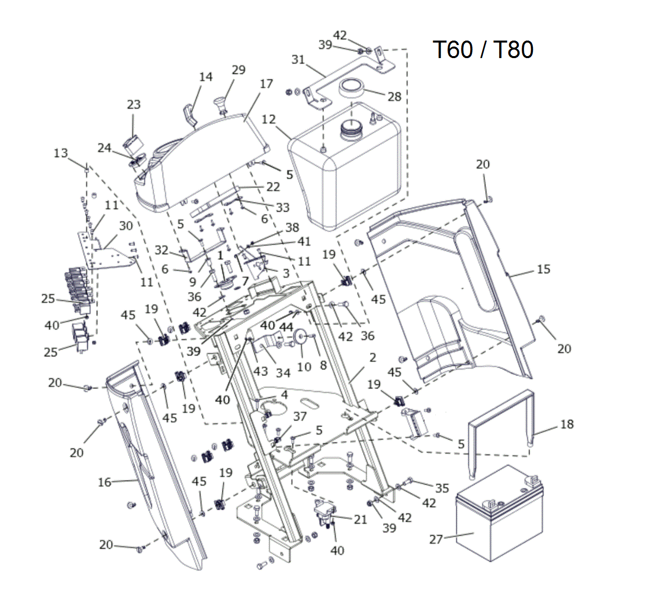 CONSOLE T60 T80