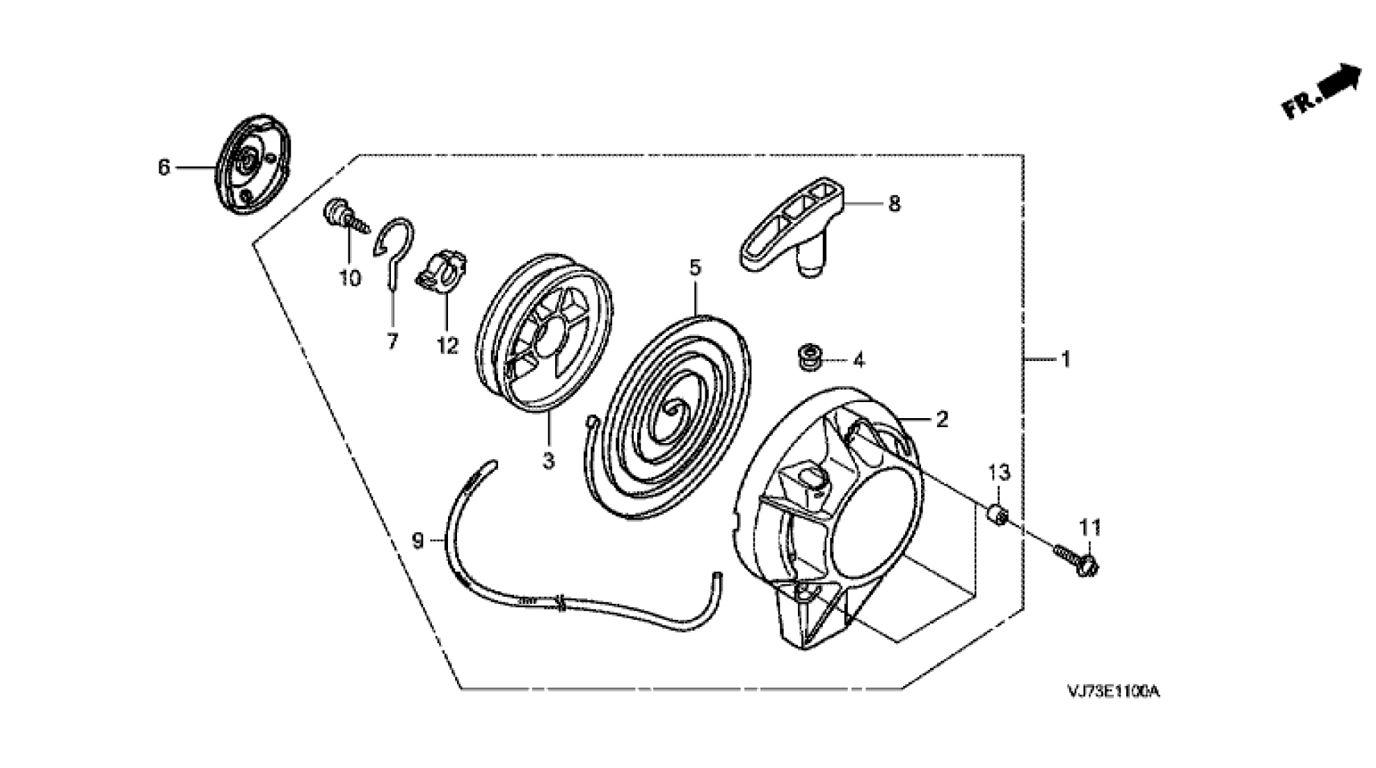 E-11 Recoil Starter