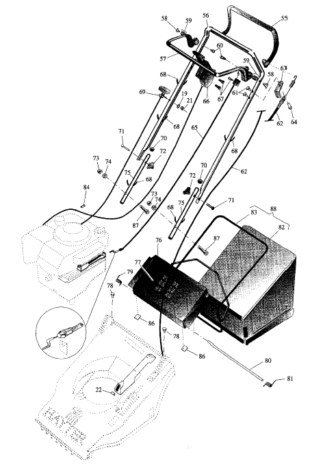 Upper Mainframe Diagram
