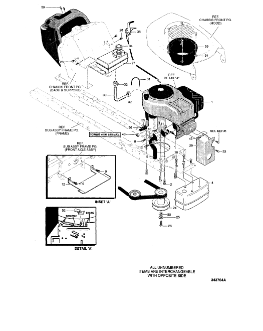 Engine and Control Assy