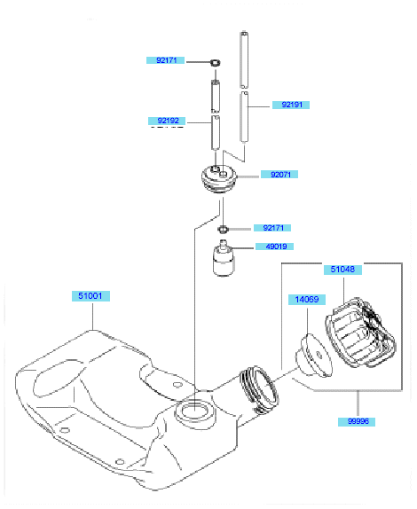 Fuel Tank & Fuel Valve