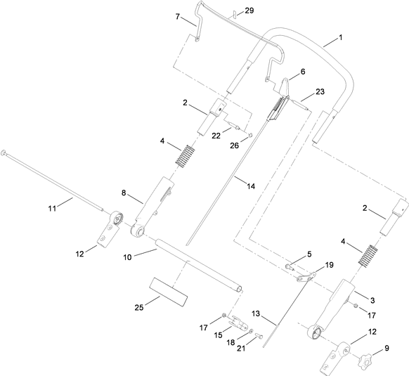 Upper Handle Assembly