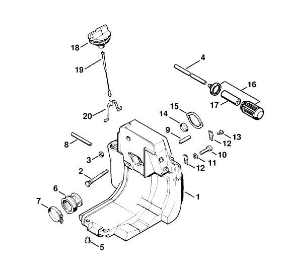 Tank housing
