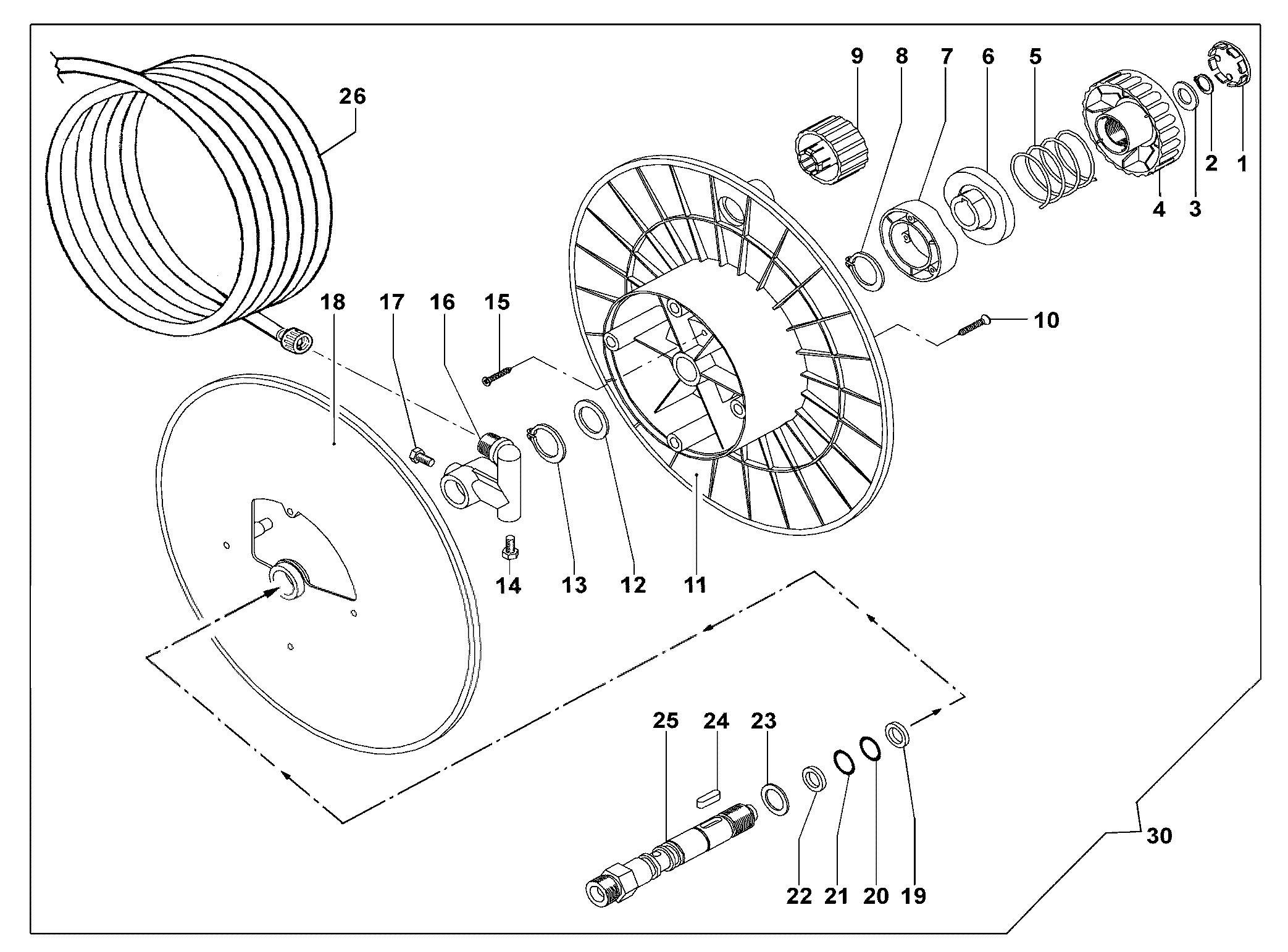 Hose reel