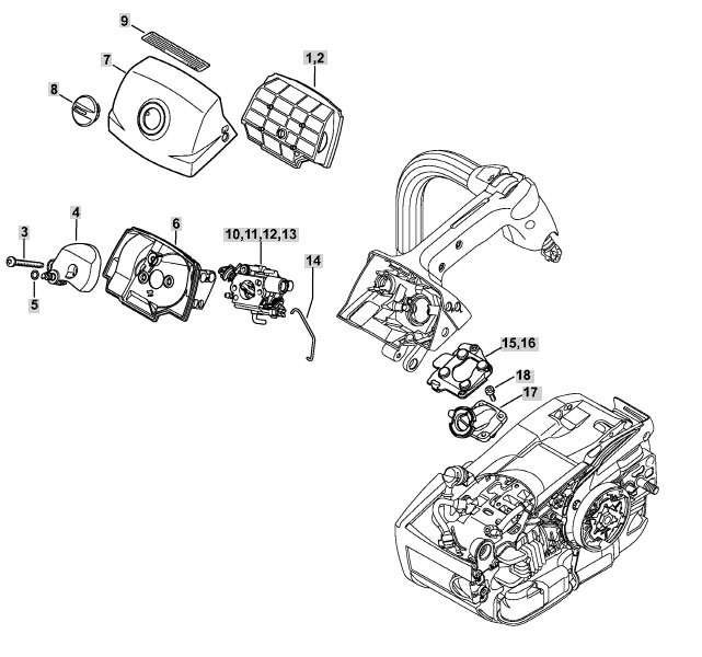 Air Filter and Cover