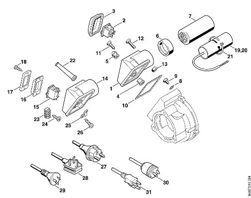 B-Switch housing