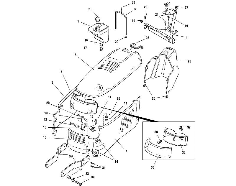 F - Engine Hood