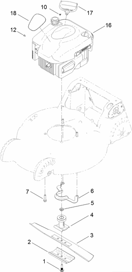 Engine & Blade Assembly