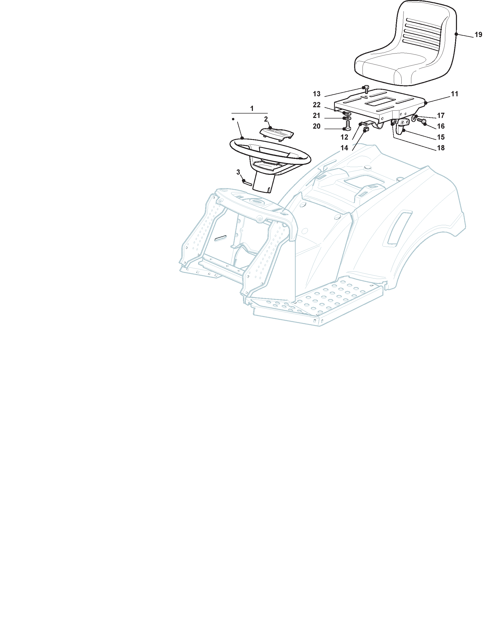 Seat & Steering Wheel