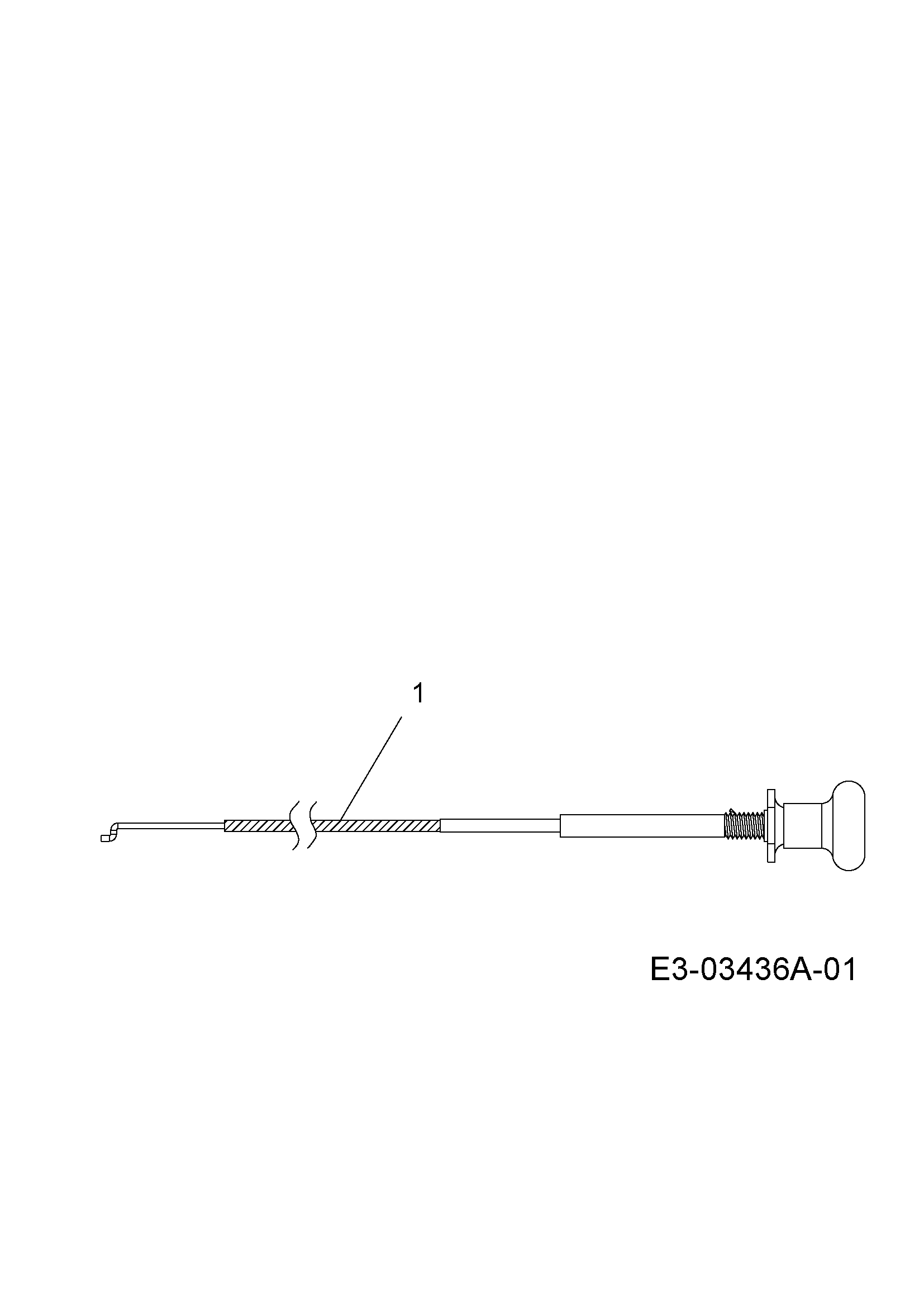 Starter cable